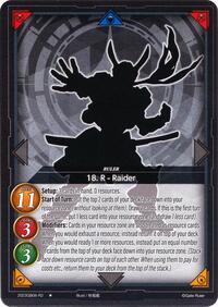 18. R - Raider