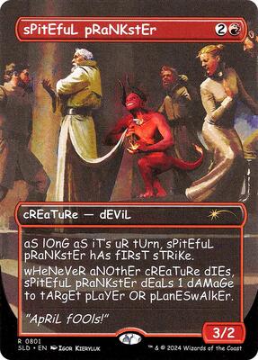 sPitEfuL pRaNKstEr #801 – Secret Lair Drop Series (Rare)