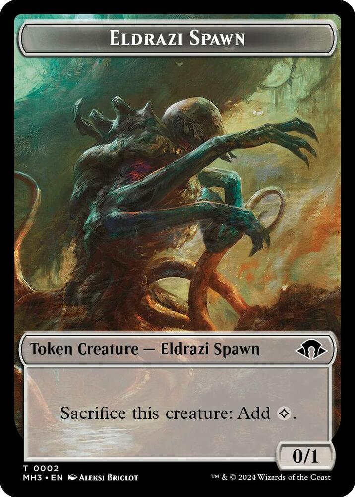 Eldrazi Spawn // Spirit (0008) Double-Sided Token