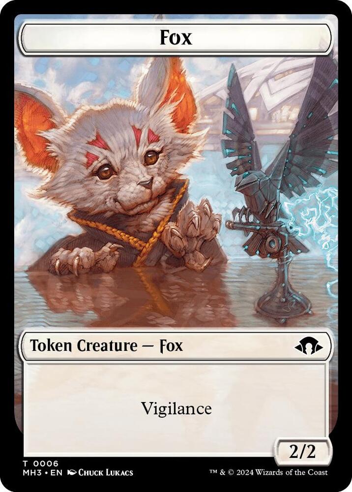 Fox Token Modern Horizons 3 Magic The Gathering