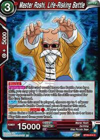 Master Roshi, Life-Risking Battle card art