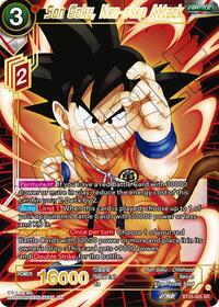 Son Goku, Non-stop Attack card art