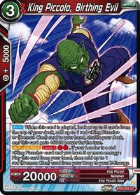King Piccolo, Birthing Evil card art