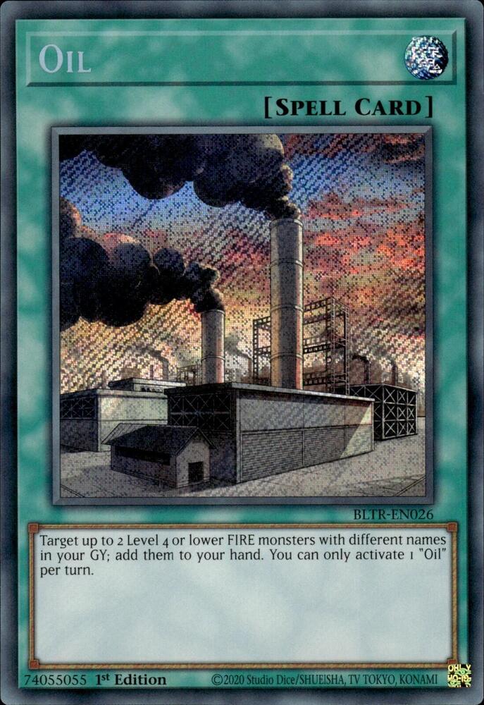 Oil Battles of Legend Terminal Revenge YuGiOh