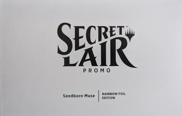 Secret Lair Drop: Secret Lair Promo: Seedborn Muse - Rainbow Foil