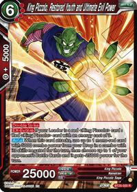 King Piccolo, Restored Youth and Ultimate Evil Power card art