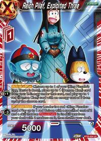 Reich Pilaf, Exploited Three card art