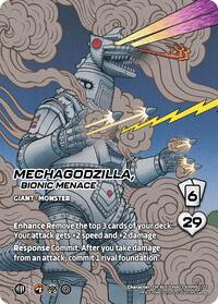Mechagodzilla, Bionic Menace (Alternate Art)