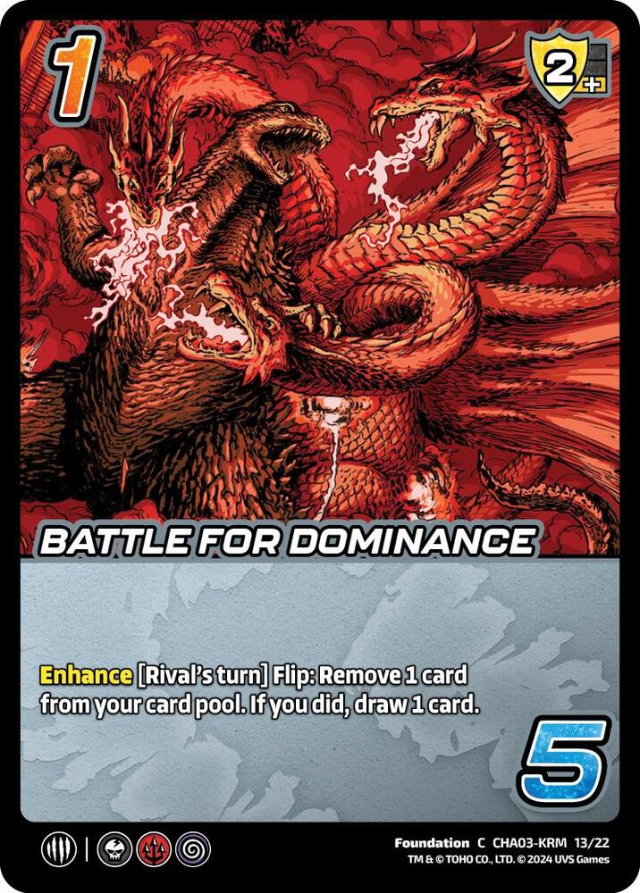 Battle For Dominance - Challenger Series: Godzilla - UniVersus