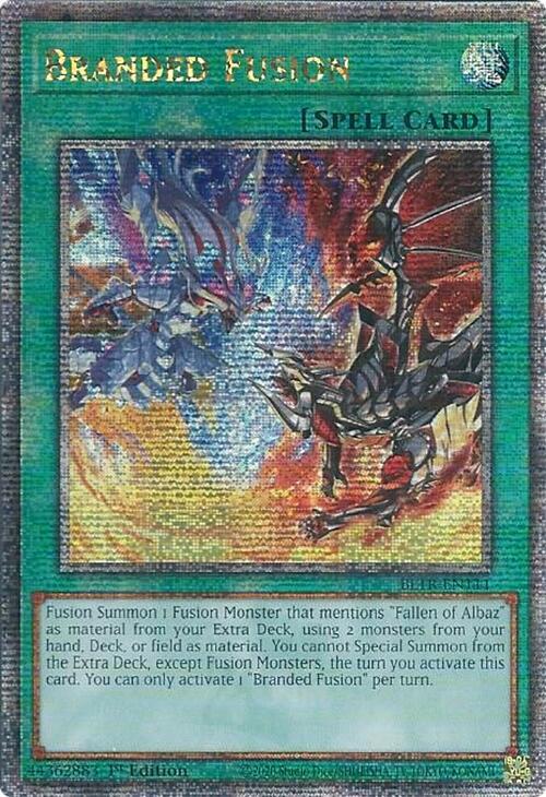 Branded Fusion (Quarter Century Secret Rare) - Battles of Legend 