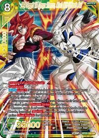SS4 Gogeta VS Omega Shenron, Clash With Ultimate Evil card art