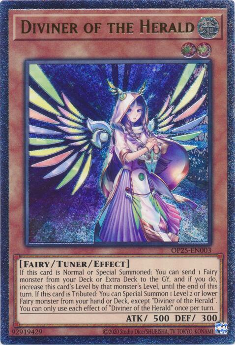 Diviner of the Herald (UTR) - OTS Tournament Pack 25 - YuGiOh