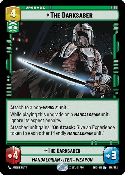 The Darksaber card