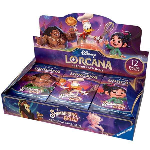 lorcana shimmering skies card price list Amazon.com: Ravensburger Disney Lorcana TCG: Shimmering Skies Illumineer's  Trove | Secure Card Storage | Includes Booster Packs & Comprehensive Guide  | Original Disney Artwork