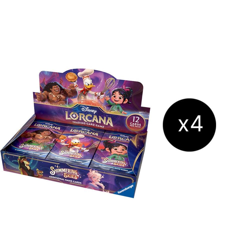 Disney Lorcana: Shimmering Skies Booster Box Case - Shimmering