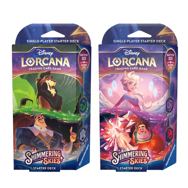 Disney Lorcana: Shimmering Skies Starter Deck [Set of 2