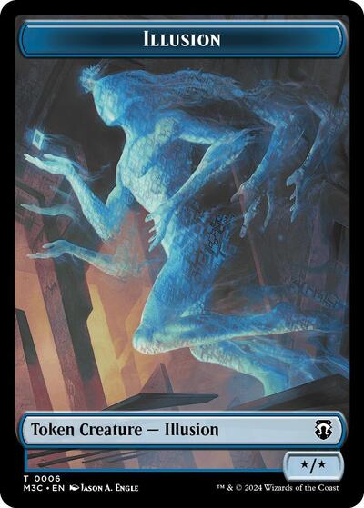 Illusion (Ripple Foil) // Servo Double-Sided Token