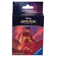 Ravensburger Card Sleeves Disney Lorcana Card Sleeves - Aladdin - Heroic Outlaw (65-Pack)