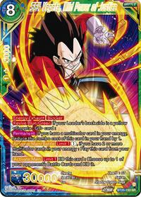 SS4 Vegeta, Wild Power of Justice card art