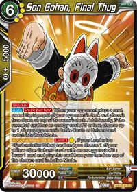 Son Gohan, Final Thug card art