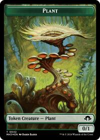 Plant (Ripple Foil) // Zombie Double-Sided Token