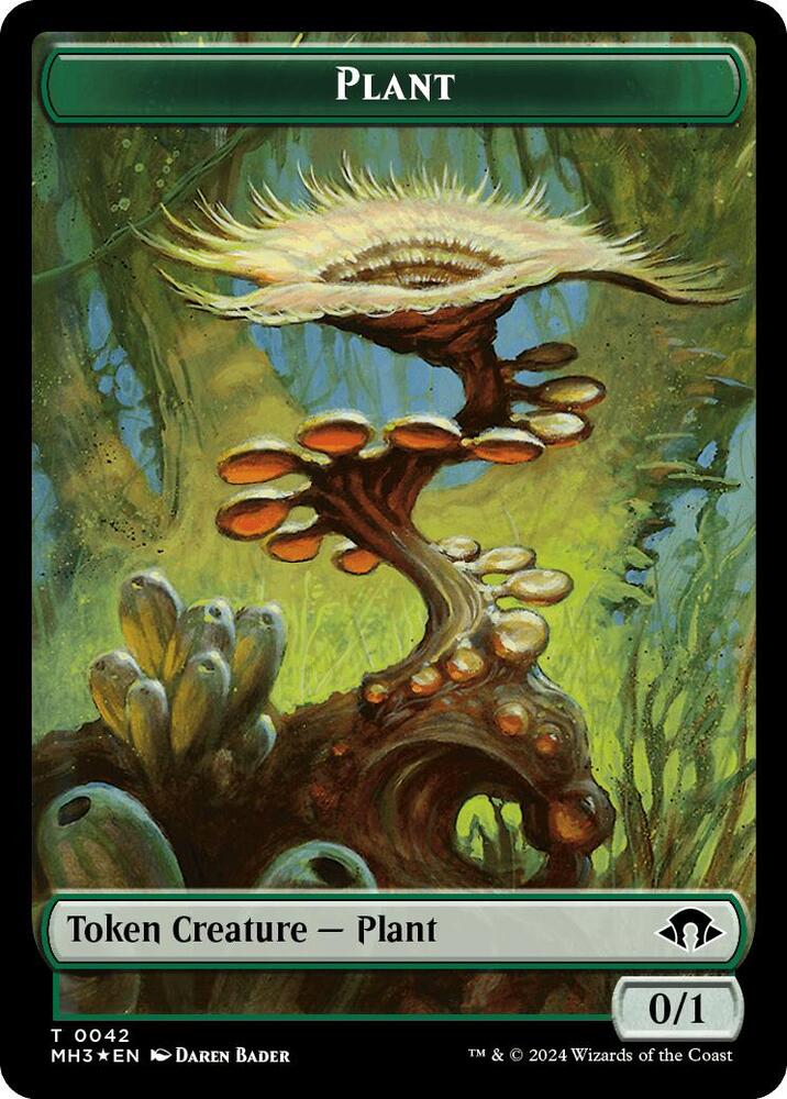 Plant (Ripple Foil) // Zombie Double-Sided Token