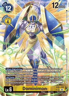 スペシャルグラフィックドミニオン Dominimon (Alternate Art) - Infernal Ascension - Digimon