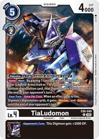 TiaLudomon - Infernal Ascension - Digimon card