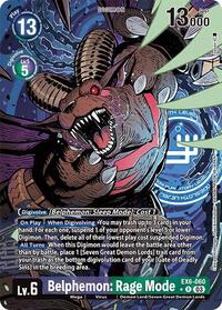Belphemon: Rage Mode (Alternate Art) - Infernal Ascension - Digimon card