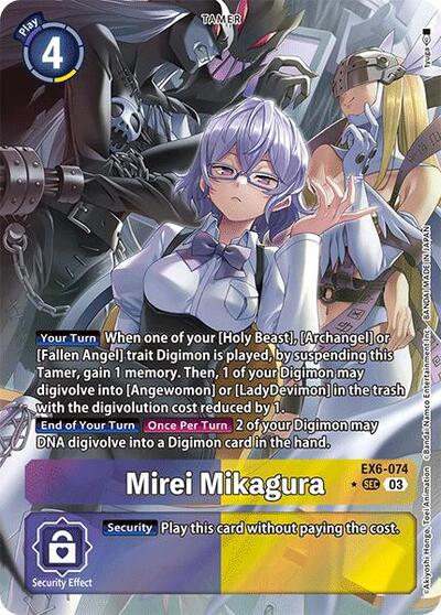 Mirei Mikagura (Alternate Art) card