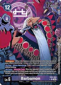 Barbamon (Alternate Art) - Infernal Ascension - Digimon card
