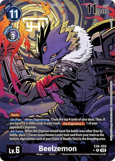 Beelzemon (Alternate Art) Infernal Ascension card price
