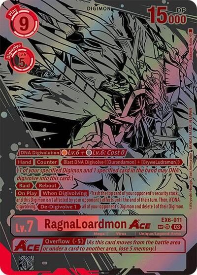 RagnaLoardmon ACE (Textured) card