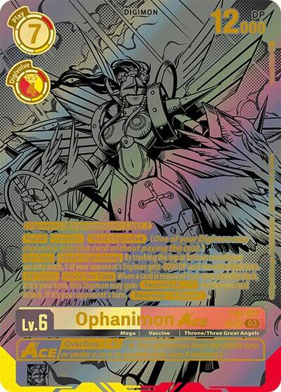 Ophanimon ACE (Textured) card