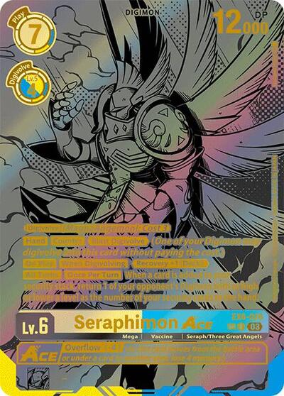 Seraphimon ACE (Textured) card