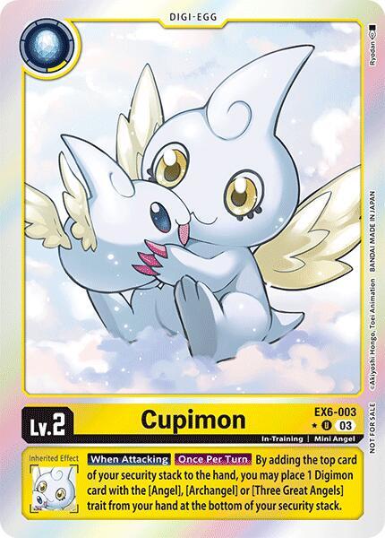 Cupimon Box Promotion Pack Infernal Ascension digimon card