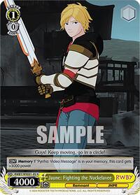 Jaune: Fighting the Nuckelavee - Rwby Premium Booster