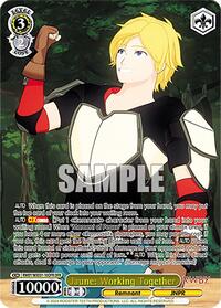 Jaune: Working Together (OFR) - Rwby Premium Booster