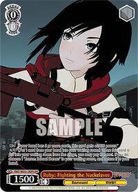 Ruby: Fighting the Nuckelavee (OFR) - Rwby Premium Booster