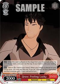 Qrow: Feeling Lucky - Rwby Premium Booster