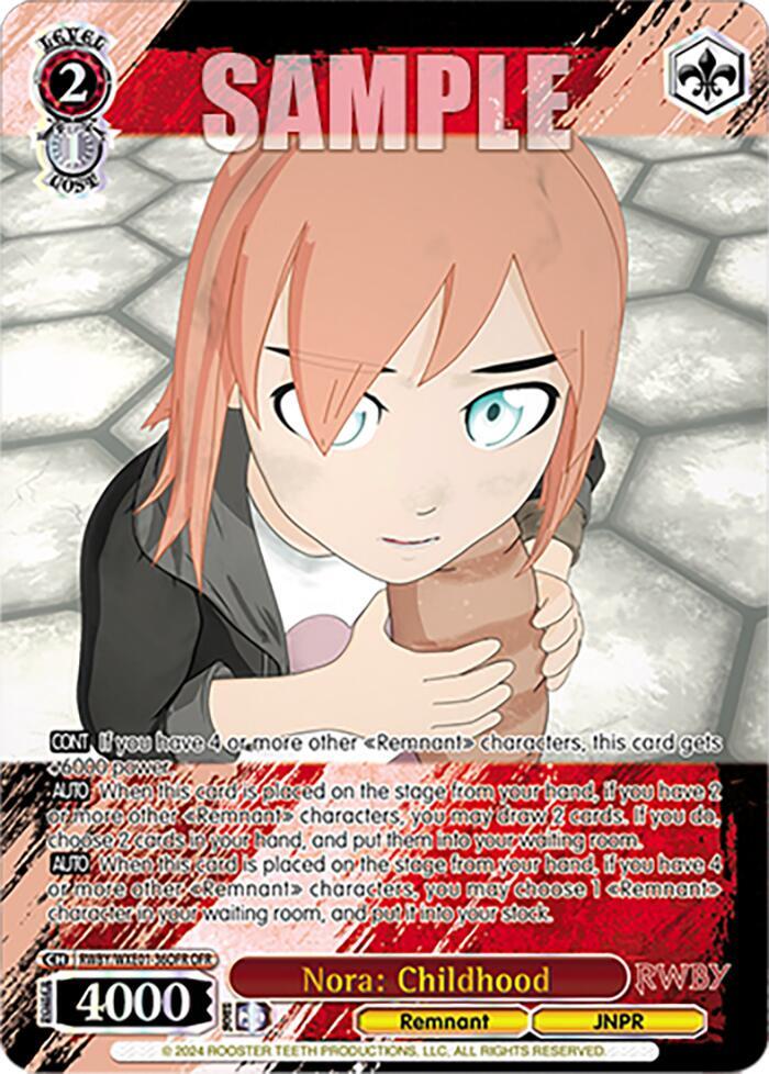 Nora: Childhood (OFR)