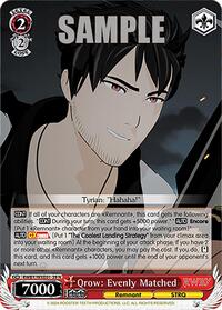 Qrow: Evenly Matched - Rwby Premium Booster