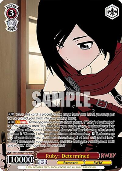 Ruby: Determined (OFR) card