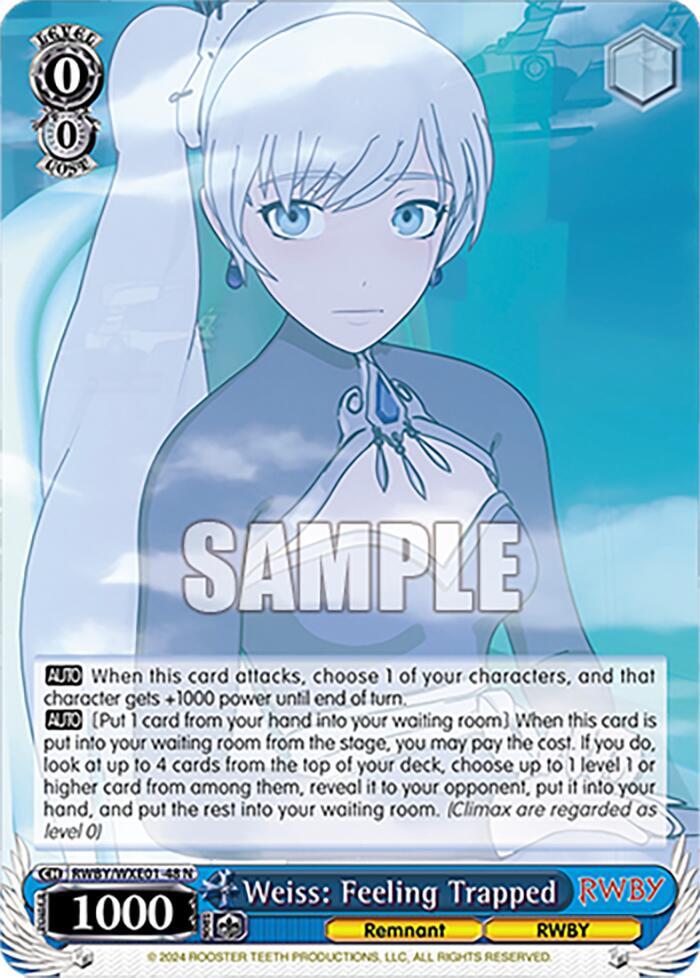 Weiss: Feeling Trapped