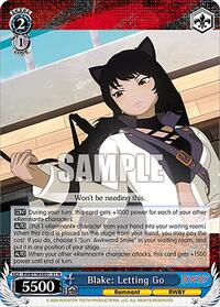 Blake: Letting Go - Rwby Premium Booster