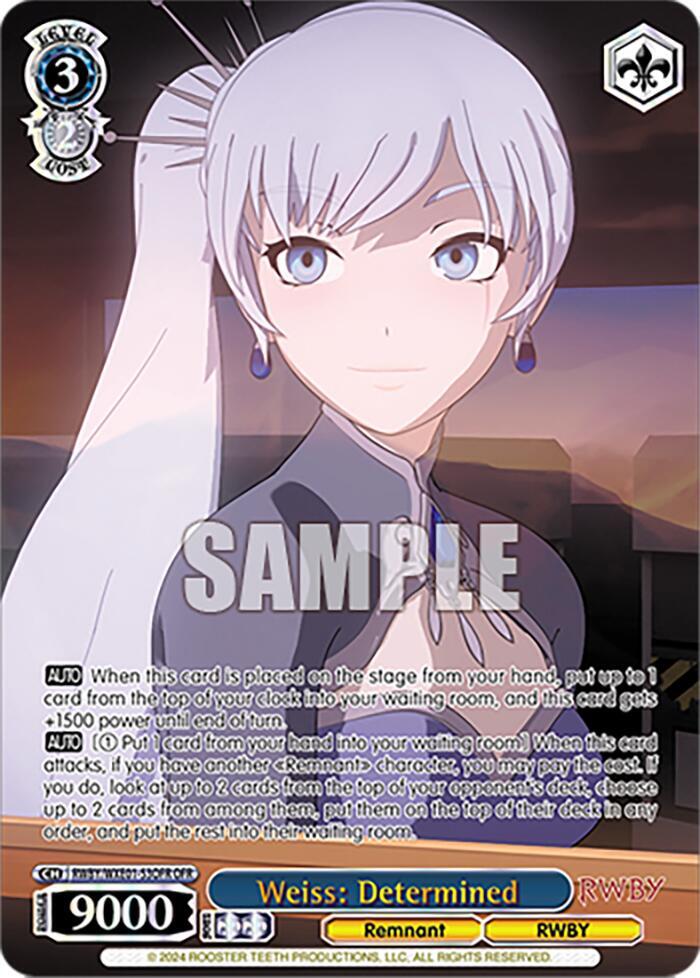 Weiss: Determined (OFR)