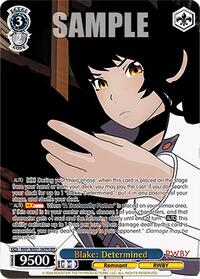 Blake: Determined (OFR) - Rwby Premium Booster