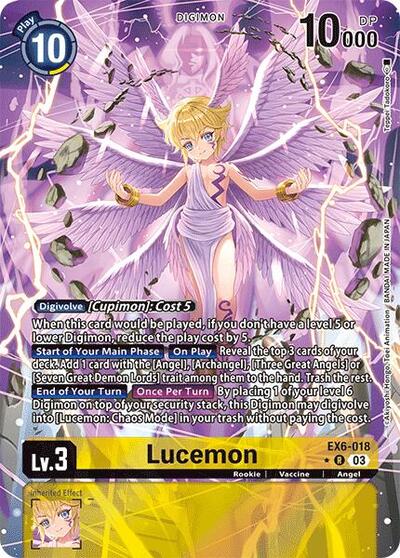Lucemon (Alternate Art) Infernal Ascension card price