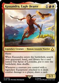 Kassandra, Eagle Bearer - Universes Beyond: Assassin's Creed - Magic: The Gathering card