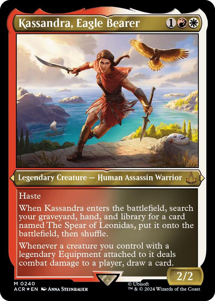 Kassandra, Eagle Bearer (Foil Etched) 240 card